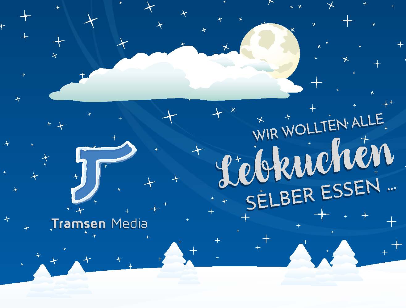 Lebkuchen angebissen – Weihnachtskarte Lebkuchen angebissen – Weihnachtskarte
